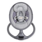 Ljuljaška za bebe iSwing sa adpterom, daljinskim upravljačem i bluetooth - graphite, can9014 - Slika 3