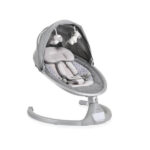 Ljuljaška za bebe iSwing sa adpterom, daljinskim upravljačem i bluetooth - silver, can9021 - Slika 2