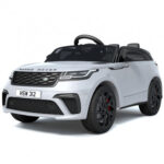 land rover velar dečiji auto na akumulator sa mekim gumama i mekim sedištem beli