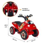 Motor-guralica 2u1 Ant 309130 - crveni - Slika 3