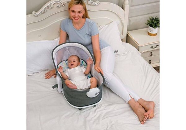 Ležaljka za bebe Abba 6u1 Cangaroo - zelena, can9052 - Slika 2
