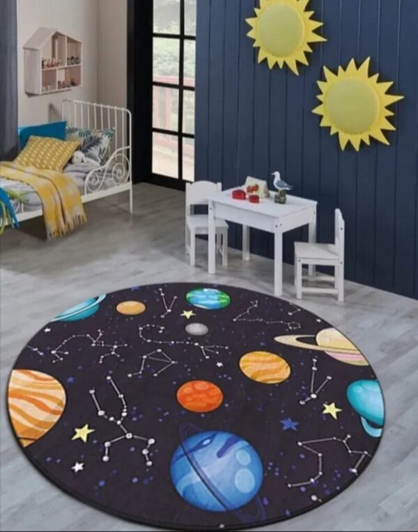 Dečiji tepih okrugli Cosmos