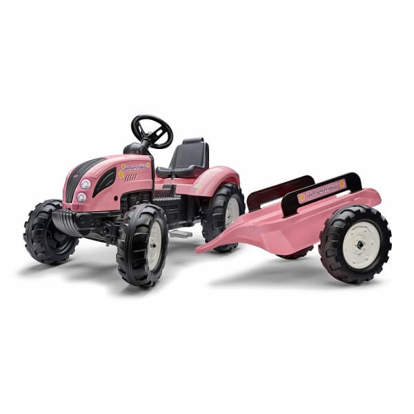 traktor-na-pedale-sa-prikolicom-2056l-slika-2 Traktor na pedale Star Pink sa prikolicom, 2056L - Slika 2