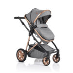 Kolica za bebe Midas 3u1 - siva, can5802 - Slika 7