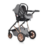 Kolica za bebe Midas 3u1 - siva, can5802 - Slika 4