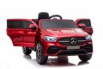 Mercedes GLE 450 crveni licencirani sa mekim gumama i kožnim sedištem sa otvorenim vratima slikan iz profila