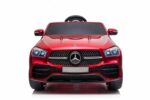 Mercedes GLE 450 crveni licencirani sa mekim gumama i kožnim sedištem slikan sa prednje strane