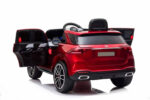 Mercedes GLE 450 crveni licencirani sa mekim gumama i kožnim sedištem sa otvorenim vratima slikan otpozadi