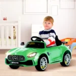 Dečiji auto Mercedes Benz GT R AMG na akumulator G382 - zeleni, 000220 - Slika 4
