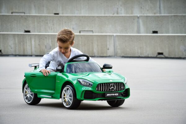 Dečiji auto Mercedes Benz GT R AMG na akumulator G382 - zeleni, 000220 - Slika 5