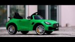 Dečiji auto Mercedes Benz GT R AMG na akumulator G382 - zeleni, 000220 - Slika 3