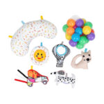 Podloga za igru City sa 15 loptica QKids, 7246 - Slika 5