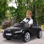 Dečiji auto Audi TT RS licencirani na akumulator - crni, G336, 000063 - Slika 3