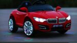 Auto za decu BMW 7 na akumulator - crveni, G24 - Slika 4