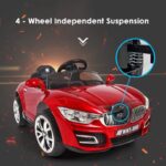 Auto za decu BMW 7 na akumulator - crveni, G24 - Slika 8