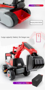 Bager na akumulator Power MAT - crveni, G11 - Slika 8