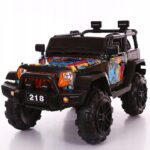 Military džip terenac 4x4 na akumulator G18 - crveni, 000057 - Slika 2