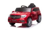 Dečiji auto na akumulator Mercedes GL63 AMG crvene boje sa kožnim sedištem, mekim gumama, led osvetljenjem.