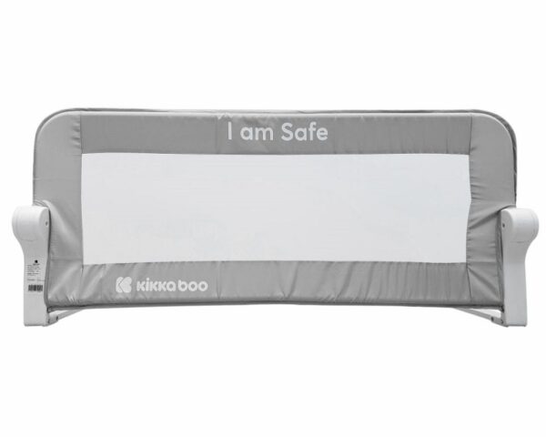 Zaštitna ogradica I am Safe 102cm sive boje.