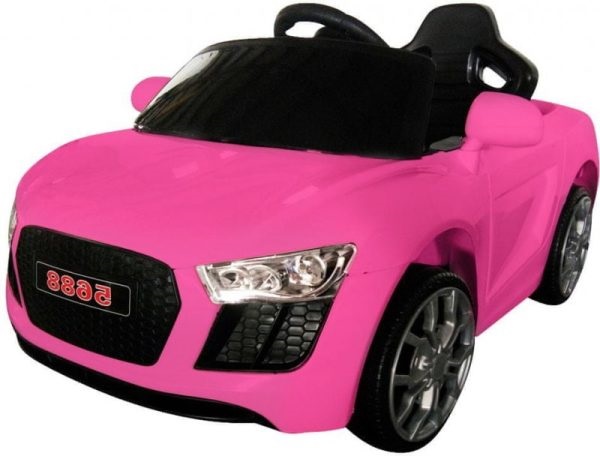 Roze auto R-sport na akumulator za devojčice