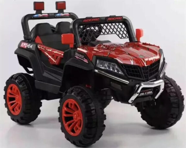Džip terenac Discovery 4x4 crvene boje.