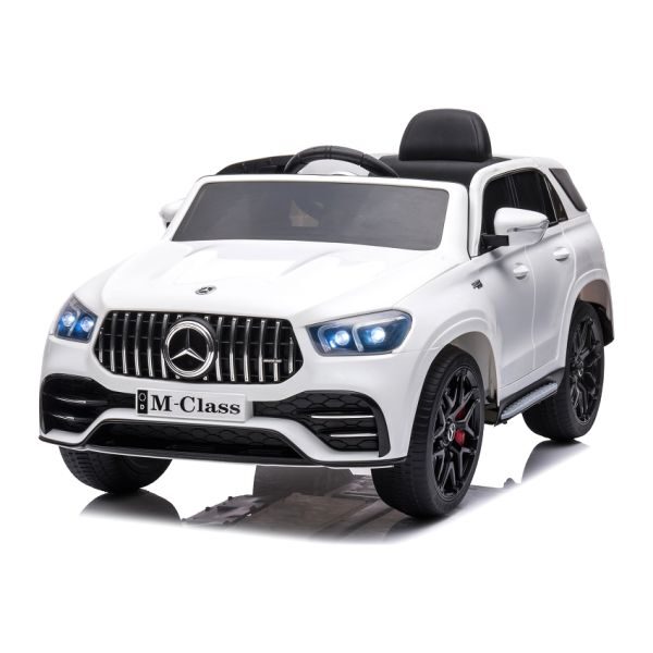Auto za decu Mercedes M Class bele boje sa led svetlima