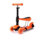 Trotinet 3u1 Scoot narandžasti.