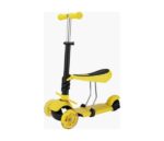 Trotinet sa sedištem Scoot žuti.