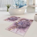 Set za kupatilo Ljubičasti mermer