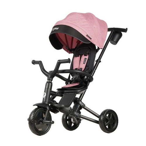 Sklopivi tricikl za decu Niello roze boje