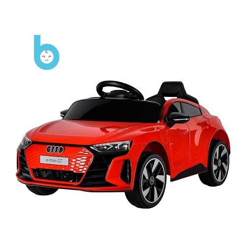 Auto na akumulator Audi E-tron crvene boje