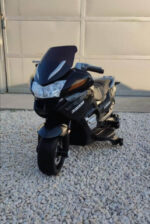 Veliki motor za decu BMW HZB 118 sa kožnim sedištem i silikonskim gumama - crni, 000001 - Slika 2