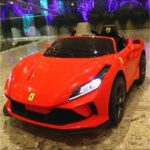 Dečiji auto Ferrari style Y-MB5917P metalik crveni