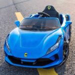 Auto za decu Ferrari style Y-MB5917P metalik plavi