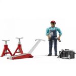 Bruder figura set - mehaničar sa alatom, 621001 - Slika 4