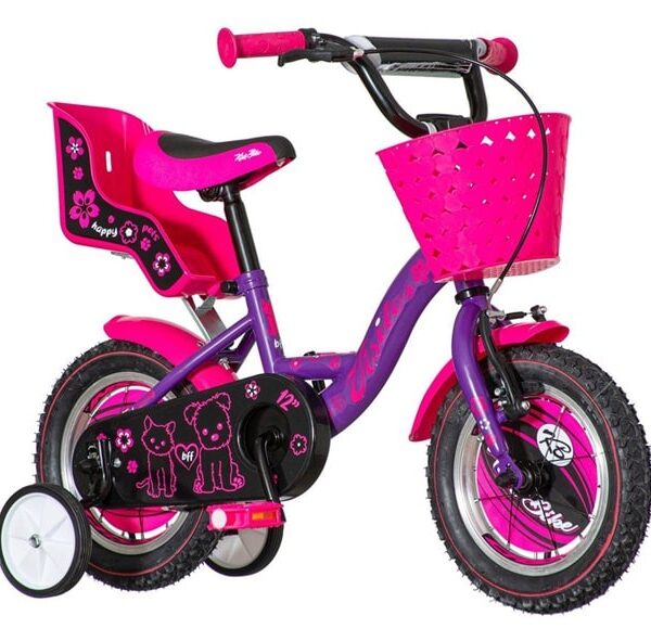 Bicikl za decu 12'' Lillo ljubičaste boje
