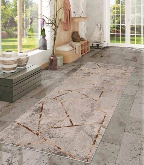 Staza Geometric zlatni SS-035