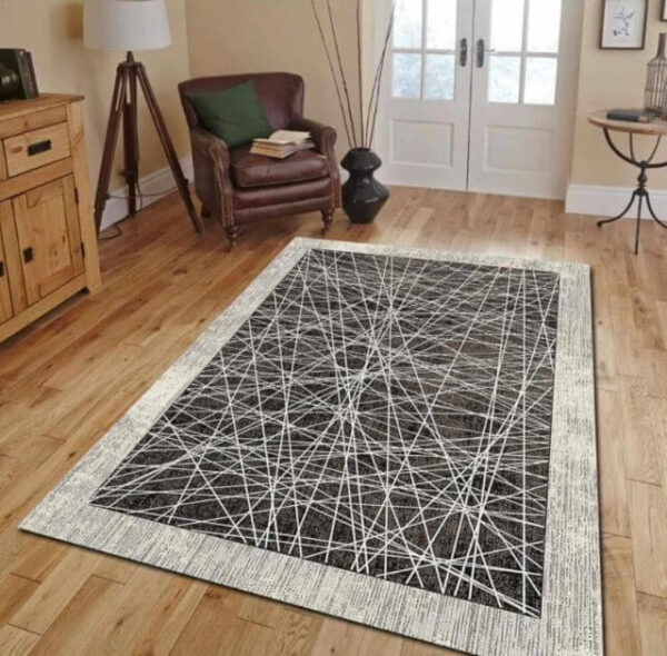Tepih Geometric crni TG-3094