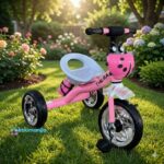 Tricikl bez tende Bubamara sa termosom TS-088 - Roze