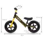 Balans bicikl Kidwell Rebel yellow, 7921 - Slika 2