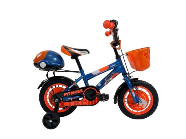Dečiji bicikl Fitness 12" plavo-narandžaste boje