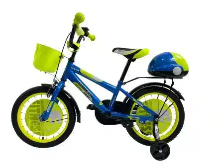 Dečiji bicikl Fitness 16'' plavo-zelen boje
