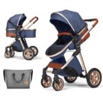Kolica za bebe TS-002B sa transformacionim sedištem (2u1) - plava, 07030 - Slika 2