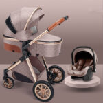 Kolica za bebe 3u1 TS-001B braon