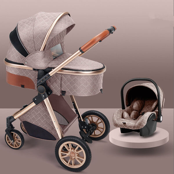 Kolica za bebe 3u1 TS-001B braon