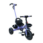 Dečiji tricikl TS-022 ljubičasti sa ručkom za guranje