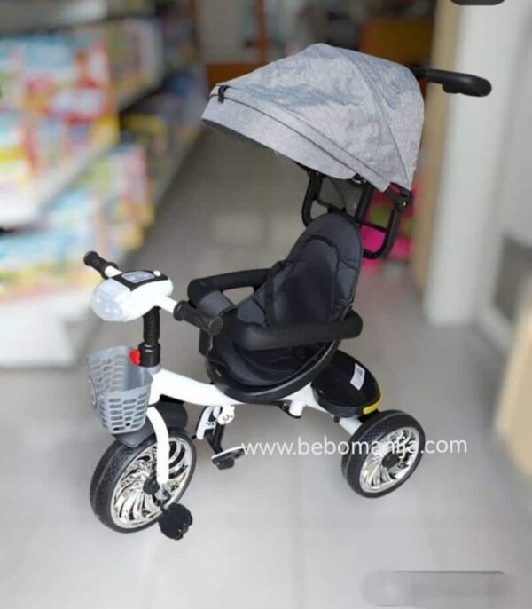 Tricikl za decu TS606 sivi