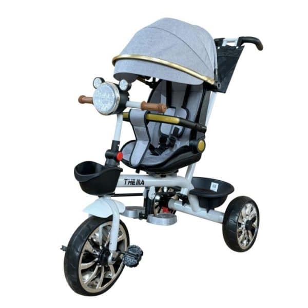 Sklopivi tricikl za decu TS-610 sivi