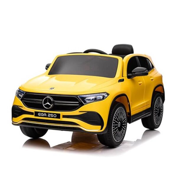 Auto Mercedes Benz EQA250 žuti