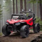 Džip 320 za decu 4x4 crveni